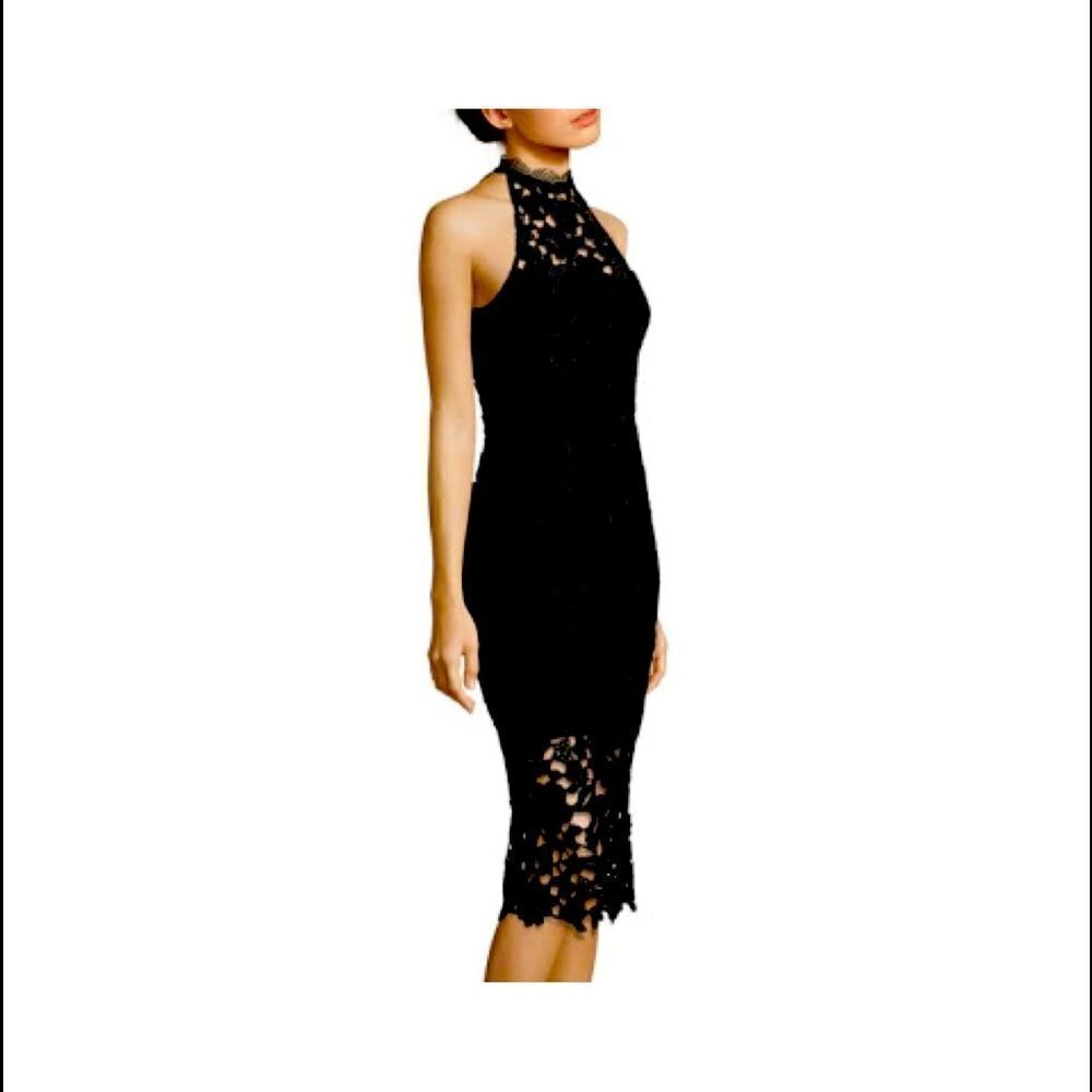 NICHOLAS Azalia Cutaway Midi Dress